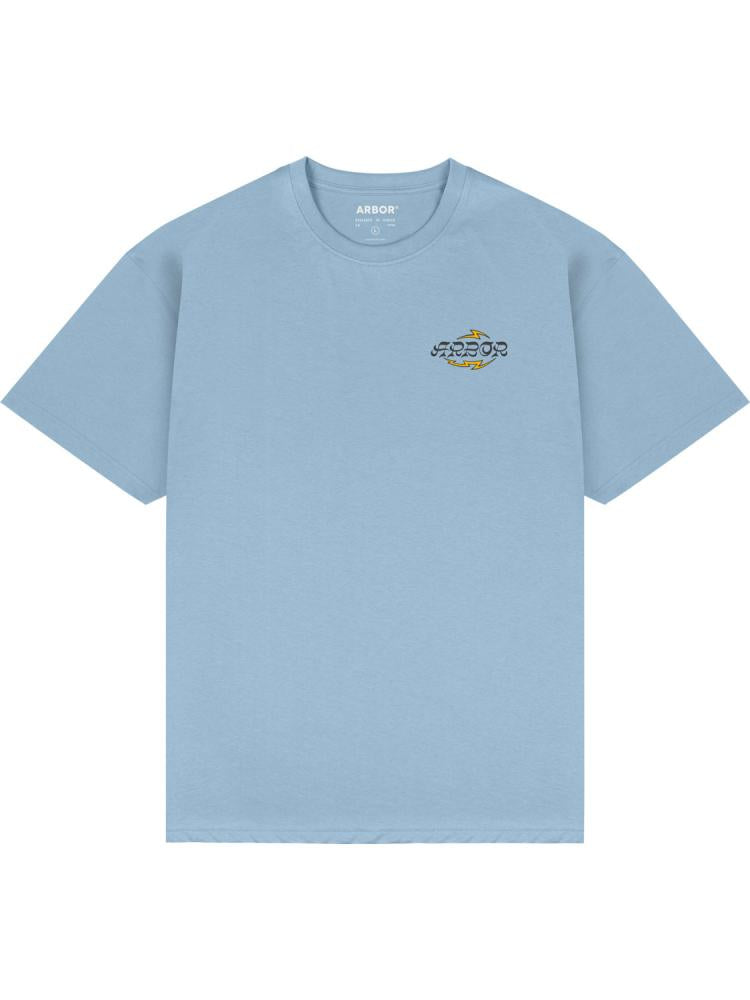 Tee-shirt Arbor Throwing Bones Sky Blue