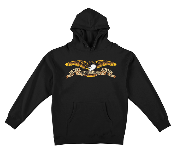 Antihero Sweat Eagle Hood Black