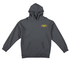 Antihero Sweat Lil Eagle Emb Hood Charcoal