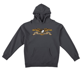 Antihero Sweat Eagle Hood Charcoal