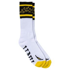 Chaussettes Antihero Eagle White Black Yellow