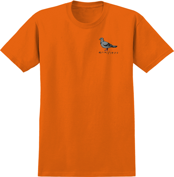 Antihero T-Shirt Og Pigeon Ss Orange