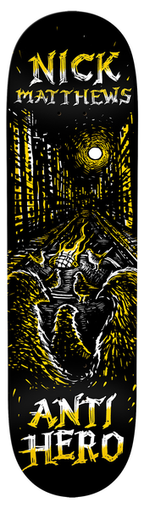 Antihero Deck Matthews Fireside Black
