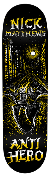 Antihero Deck Matthews Fireside Black