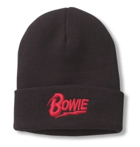 Bonnet American Needle David Bowie Cuffed Knit Black