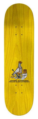 Planche de skateboard Antihero Treasure Island Eagle Grey 8,25"
