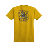 Antihero T-Shirt Customs Ss Heather Mustard