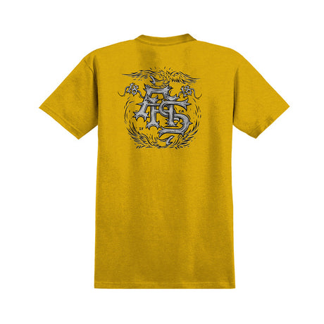 Antihero T-Shirt Customs Ss Heather Mustard
