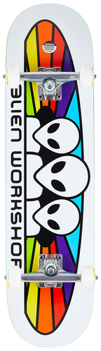 Alien Workshop Complete 8.0 Spectrum White