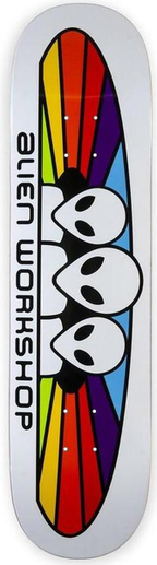 Alien Workshop Deck Spectrum White 8.0