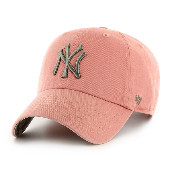 Casquette 47 Brand MLB Newyork Dodger Balparkcamo Cleanup Sedonapink