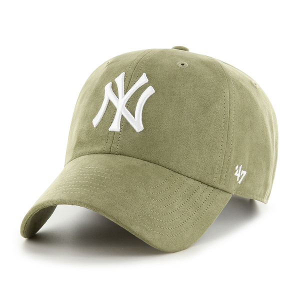 Casquette 47 Brand MLB Newyork Yankees Ballp Suede Clean Up Sandalwood