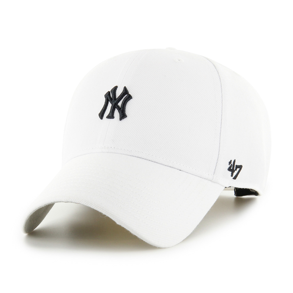 Casquette 47 Brand MLB New York Yankees Base Runner Snap MVP White