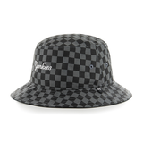 Casquette 47 Brand MLB New York Yankees Check Up Script Charcoal