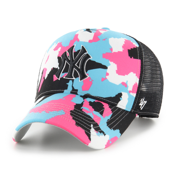 Casquette 47 Brand MLB Newyork Yankees Digital Star Offside DT Neonblue