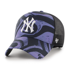 Casquette 47 Brand MLB New York Yankees Enamel Twist Mesh MVP DT Purple