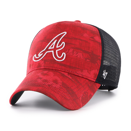 Casquette 47 Brand MLB Atlanta Braves Fiji Offside DT Red