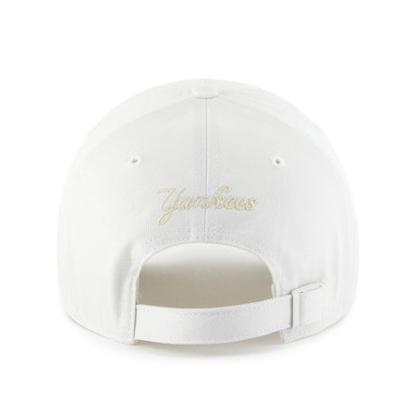 Casquette 47 Brand MLB Newyork Yankees Foundat Scriptt Cleanup Sndstone