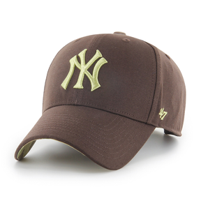 Casquette 47 Brand MLB New York Yankees Frog Skin Camo Under MVP Brown