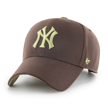 Casquette 47 Brand MLB New York Yankees Frog Skin Camo Under MVP Brown