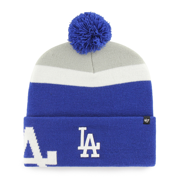 Bonnet 47 Brand MLB Los Angeles Dodgers Mokema Cuff Knit Royal