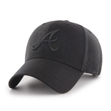Casquette snapback 47 Brand MLB Atlanta Braves MVP Black2