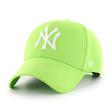 Casquette snapback 47 Brand MLB New York Yankees MVP Lime