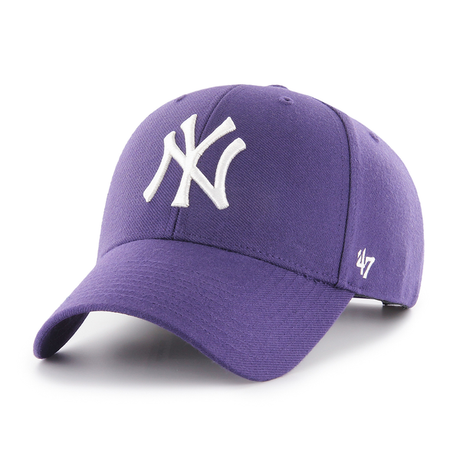 Casquette snapback 47 Brand MLB New York Yankees MVP Purple