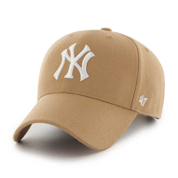 Casquette snapback 47 Brand MLB New York Yankees MVP Camel