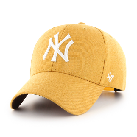 Casquette snapback 47 Brand MLB New York Yankees MVP Timber Wheat