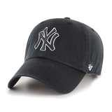 Casquette 47 Brand MLB New York Yankees Clean Up No Loop Label Black