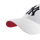 Casquette 47 Brand MLB New York Yankees Paradigm Under MVP White