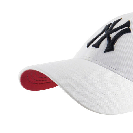 Casquette 47 Brand MLB New York Yankees Paradigm Under MVP White