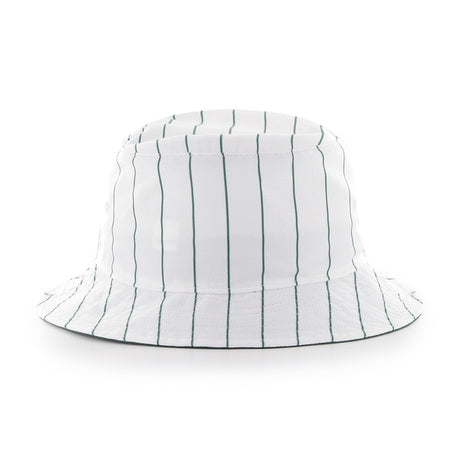 Casquette 47 Brand Bucket MLB Oakland Athletics Pinstriped Dark Green