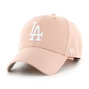 Casquette 47 Brand MLB Los Angeles Dodgers Raised Basic MVP Dusty Mauve