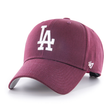 Casquette 47 Brand MLB Los Angeles Dodgers Raised Basic MVP Dark Maroon
