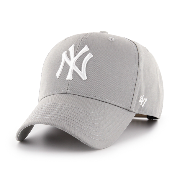 Casquette 47 Brand MLB New York Yankees Raised Basic MVP Grey