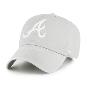 Casquette 47 Brand MLB Atlanta Braves Clean Up Grey