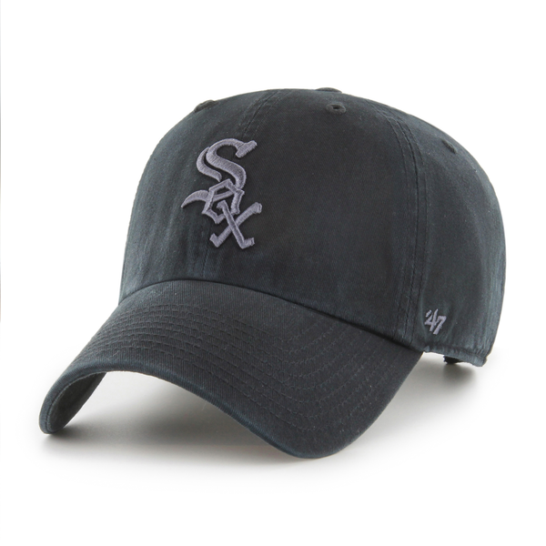 Casquette 47 Brand MLB Chicago White Sox Clean Up Black