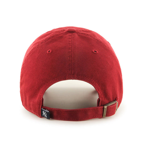 Casquette 47 Brand MLB New York Yankees Clean Up Razor Red