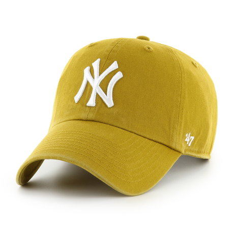 Casquette 47 Brand MLB New York Yankees Clean Up Goldenrod