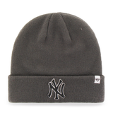 Bonnet 47 Brand MLB New York Yankees Raised Charcoal