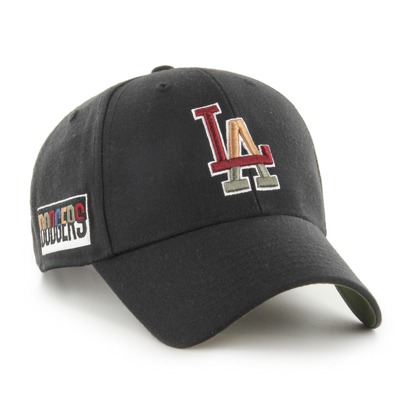 Casquette snapback 47 Brand MLB Losangeles Dodgers Sureshot MVP Black