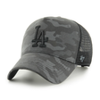 Casquette 47 Brand MLB Losangeles Dodgers Tonal Camo Meshmvp DT Charcoal