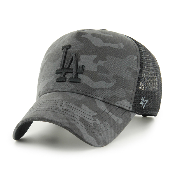 Casquette 47 Brand MLB Losangeles Dodgers Tonal Camo Meshmvp DT Charcoal