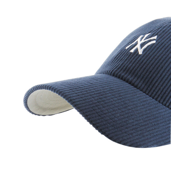 Casquette 47 Brand MLB New York Yankees Cord Base Runner Clean Up Navy