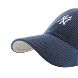 Casquette 47 Brand MLB New York Yankees Cord Base Runner Clean Up Navy