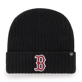 Bonnet 47 Brand MLB Boston Red Sox Thick Cord Logo Black