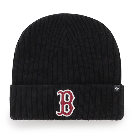 Bonnet 47 Brand MLB Boston Red Sox Thick Cord Logo Black