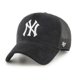 Casquette 47 Brand MLB New York Yankees Thick Corduroy Mesh MVP DT Black